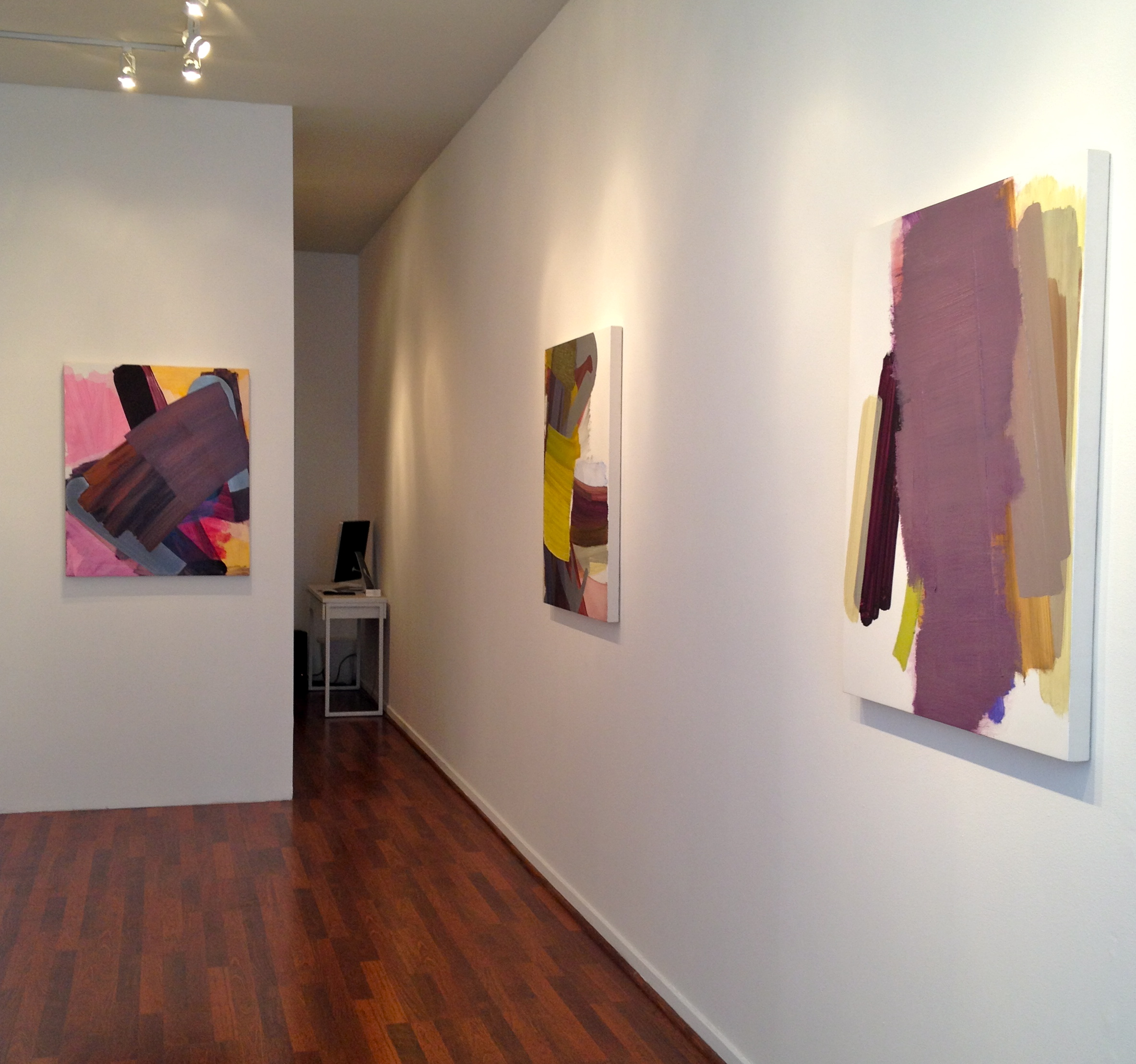 installation view at George Lawson Gallery