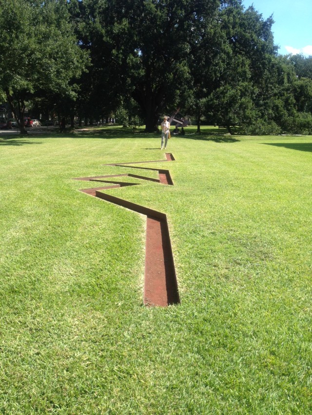 Michael Heizer at The Menil Collection