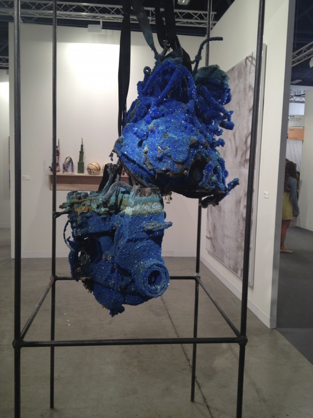 Roger Hiorns at Luhring Augustine