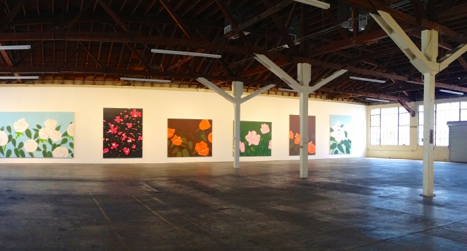 Alex Katz paintings at 356 Mission Road