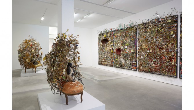Nick Cave 'Rescue' exhibition view at Jack Shainman Gallery, 524 West 24th Street location.