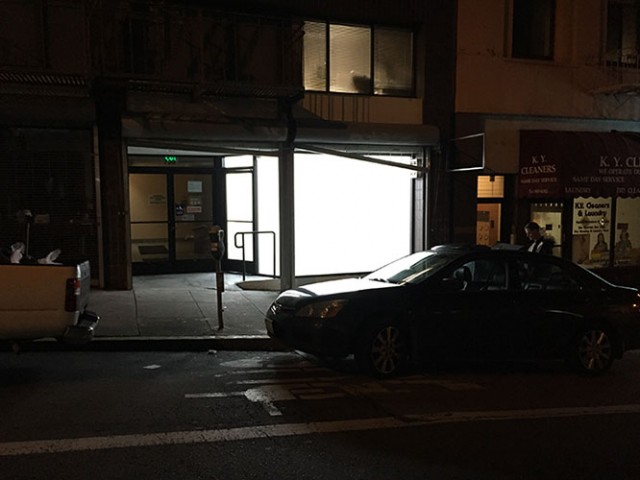 The storefront of Capital Gallery in Chinatown.