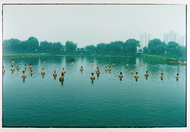 Zhang Huan, 'To Raise the Water Level in a Fishpond (Distant), 1997, C-print on fuji archival paper.  Image courtesy of Rubell Family Colletion, Miami.