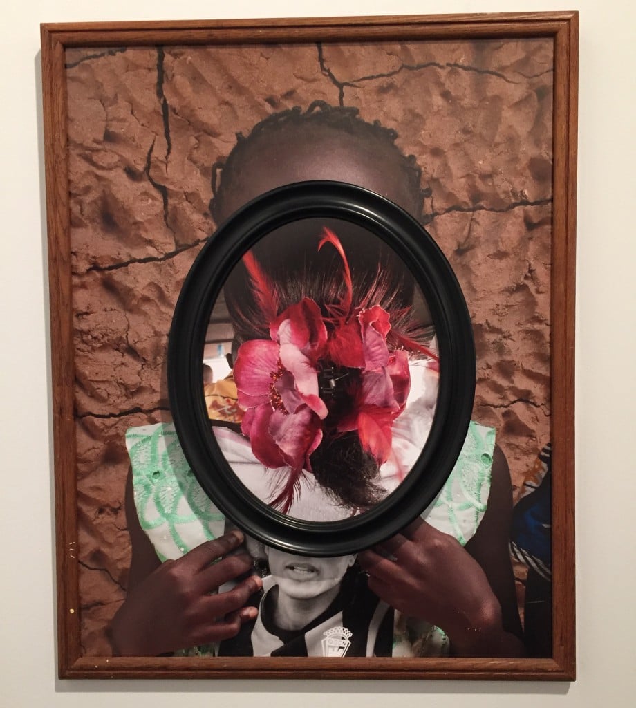 Todd Gray, Mirror Mirror, 2014, 2 archival pigment prints and found antique frames