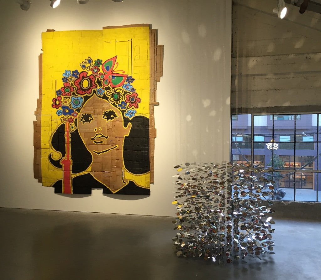 Andrea Bowers " and Pae White " on view at Minnesota Street Project