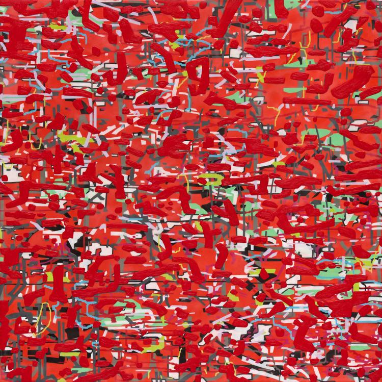 Amy Ellingson, "Identical Variation (Red)"